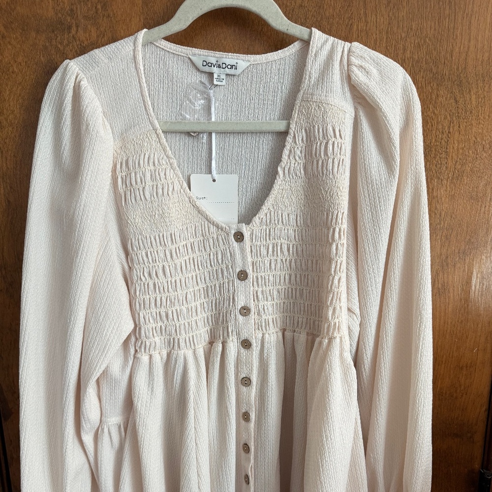 Gorgeous Cream Blouse